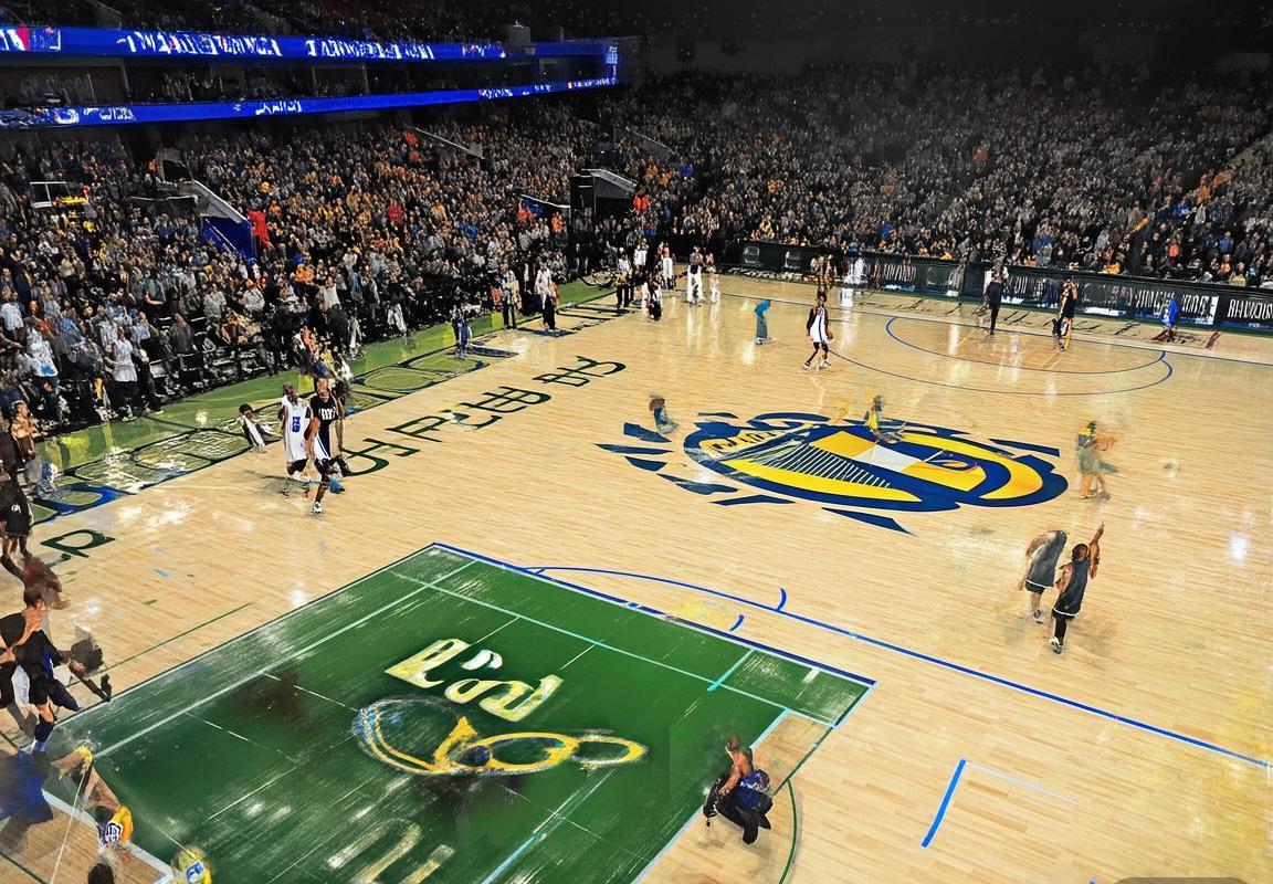 2017年NBA勇士小牛巅峰对决：激情碰撞，一球定江山