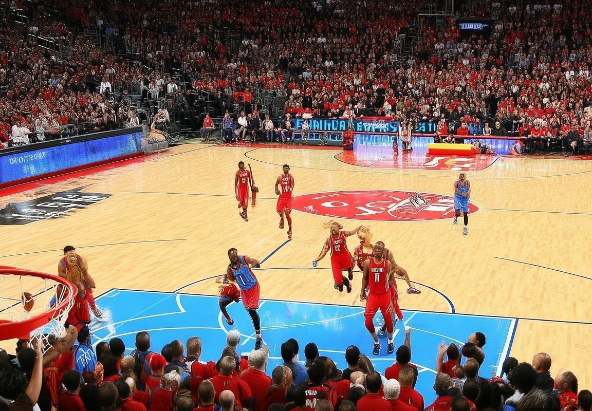 2015NBA季后赛雷霆火箭经典对决：精彩瞬间回顾