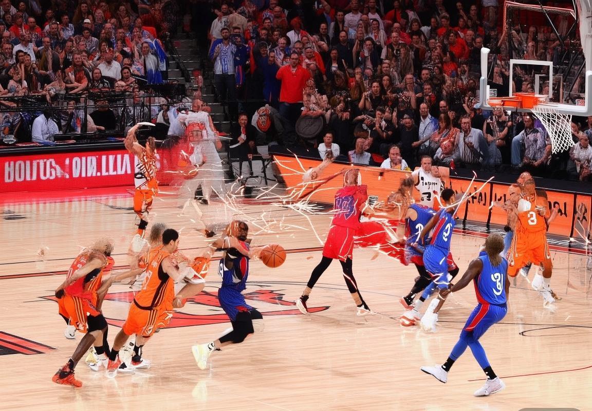 2018NBA火箭对活塞巅峰对决：哈登罗斯三分盛宴及战术解析